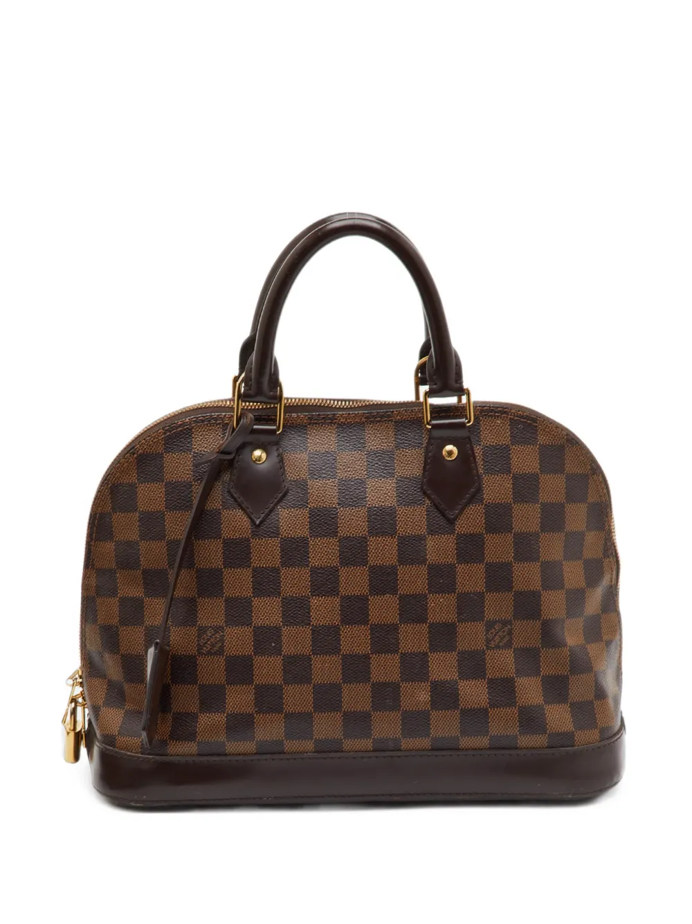 Louis Vuitton Pre-Owned 2014 PM Alma patterned tote bag - Braun