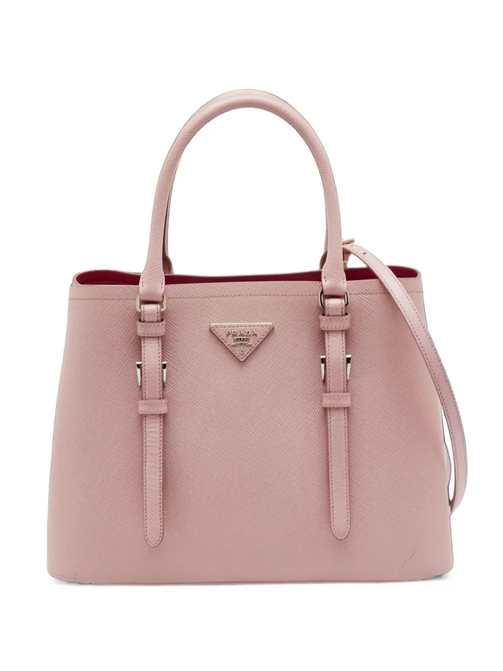 Prada Pre-Owned leather tote bag - Rosa