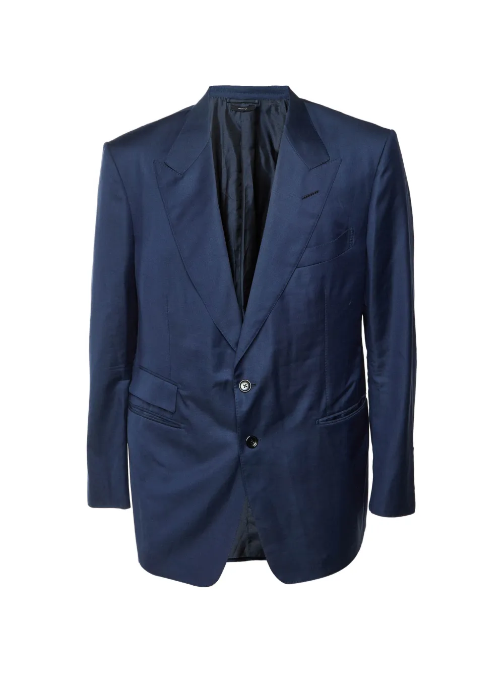 Tom Ford Vintage blazer Shelton à simple boutonnage - Bleu Tom Ford Vintage blazer Shelton à simple boutonnage - Bleu