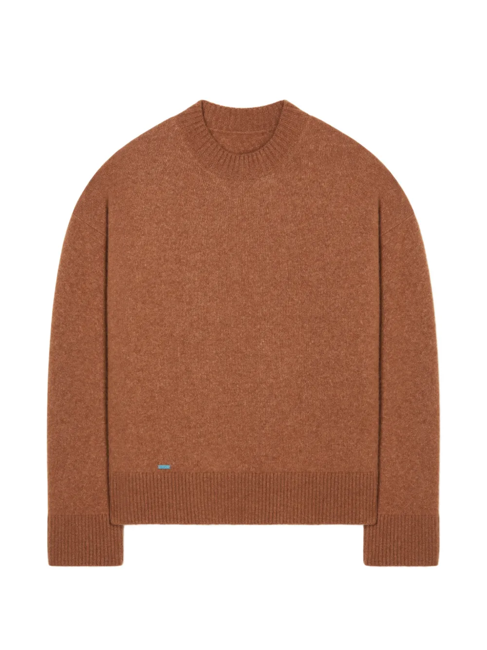Alanui Finest crew-neck sweater Bruin