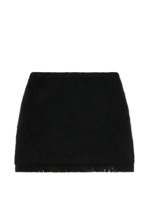 Alanui fringe-trim mini skirt