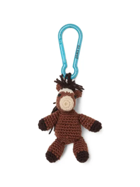 Alanui Horse Amigurumi crochet keyring