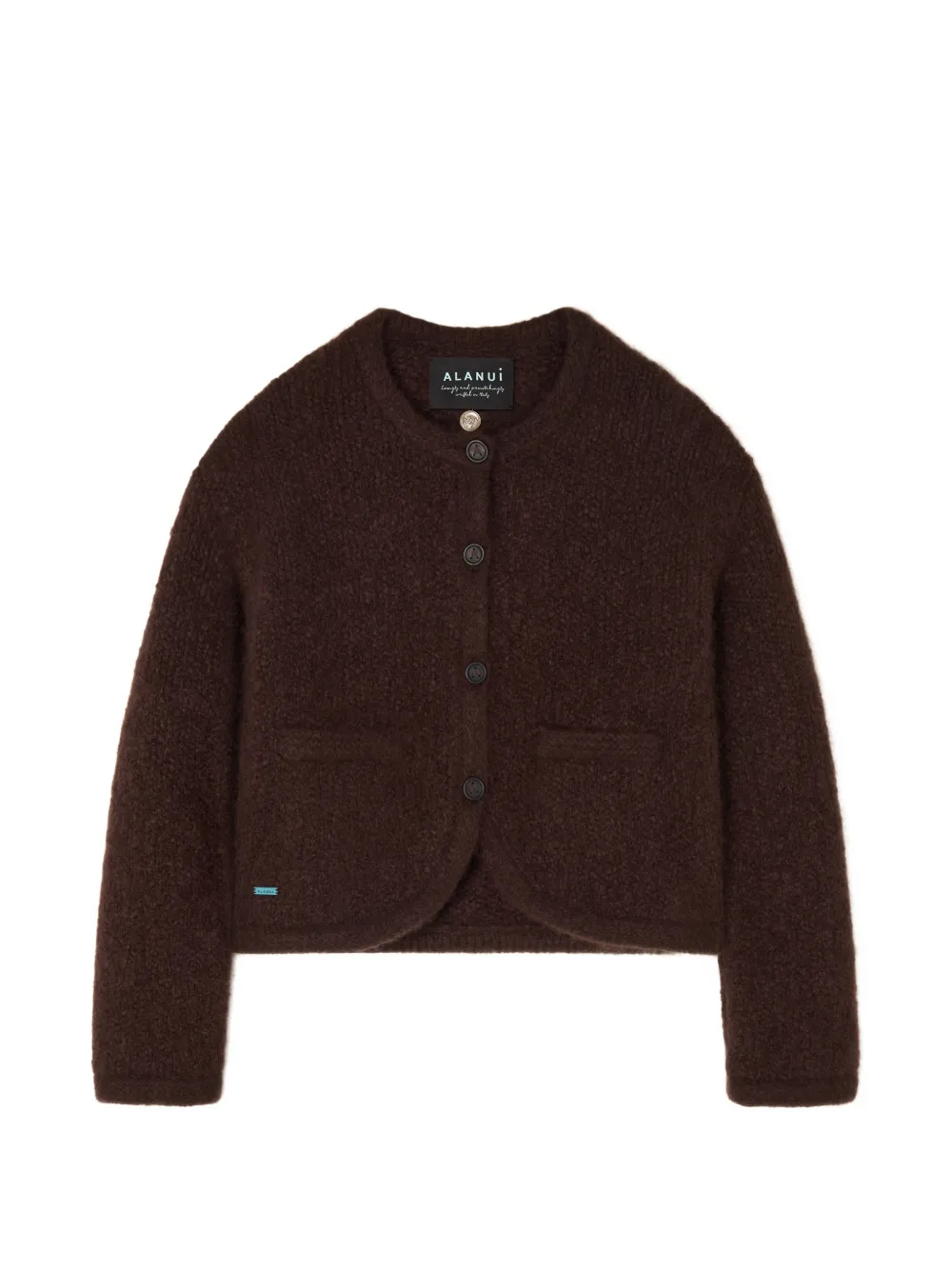 Alanui Cardigan Finest - Marrone