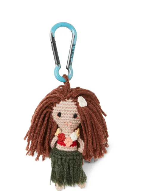 Alanui Hula Girl Amigurumi crochet keyring