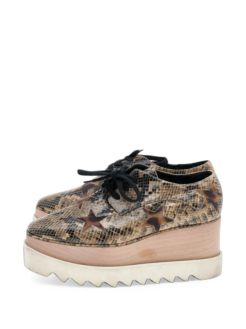 Stella McCartney Pre-Owned Elyse Star sneakers - Braun