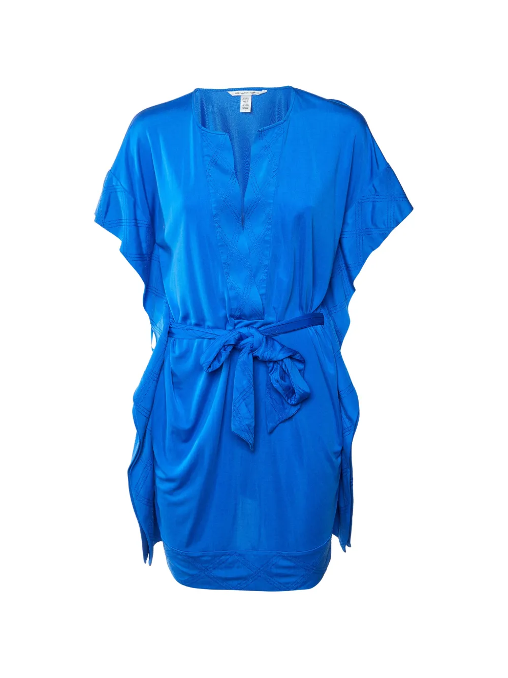 DVF Diane von Furstenberg Tuvallu kimono-sleeve kaftan dress - Blau
