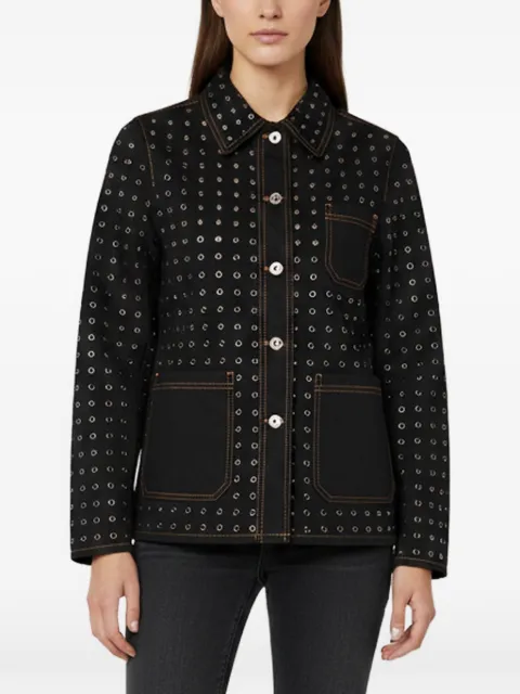 Christian Dior Pre-Owned riveted button-front jacket