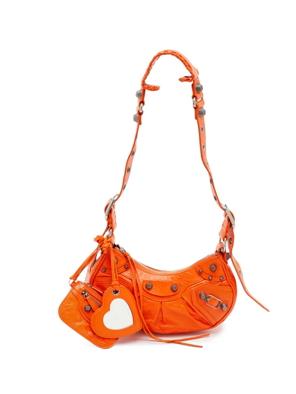 Balenciaga Pre-Owned 2022 Le Cagole buckle shoulder bag - Arancione