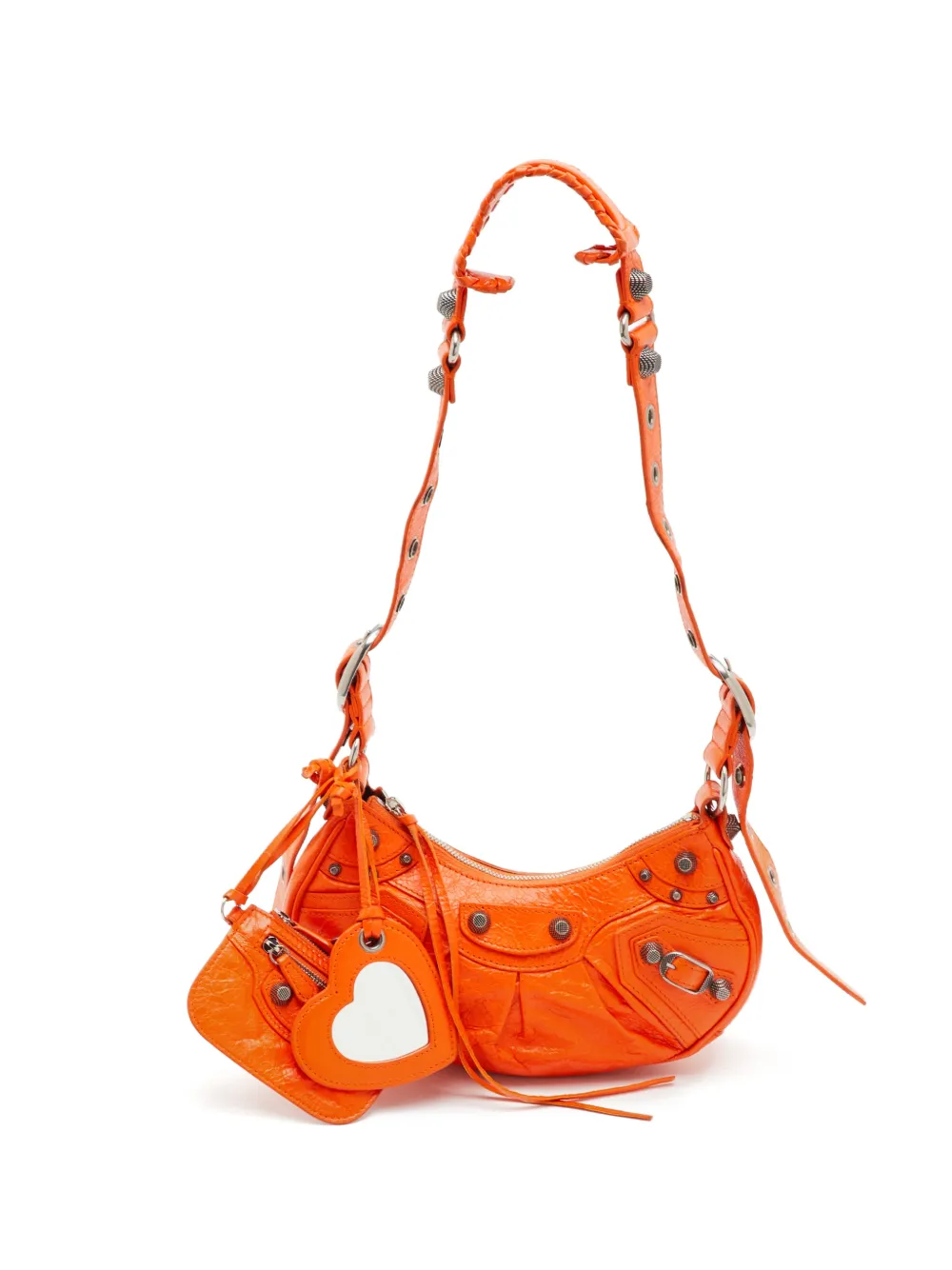 Balenciaga Pre-Owned 2022 Le Cagole buckle shoulder bag - Orange