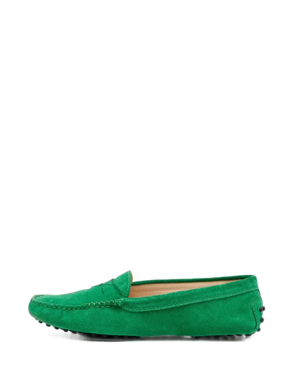 Tod's Vintage penny suede loafers - Grün
