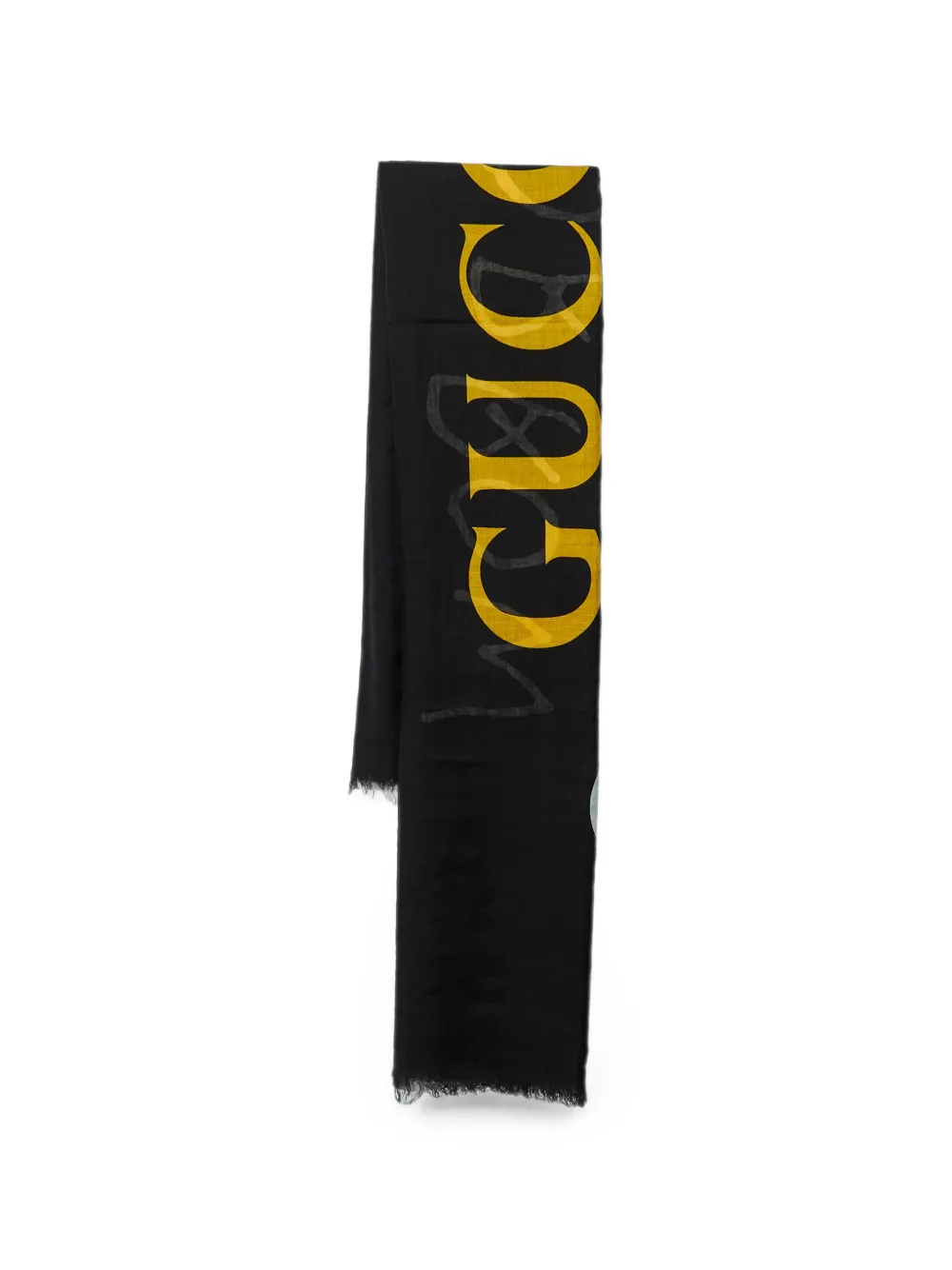 Gucci Pre-Owned Coco Capitán logo scarf - Nero