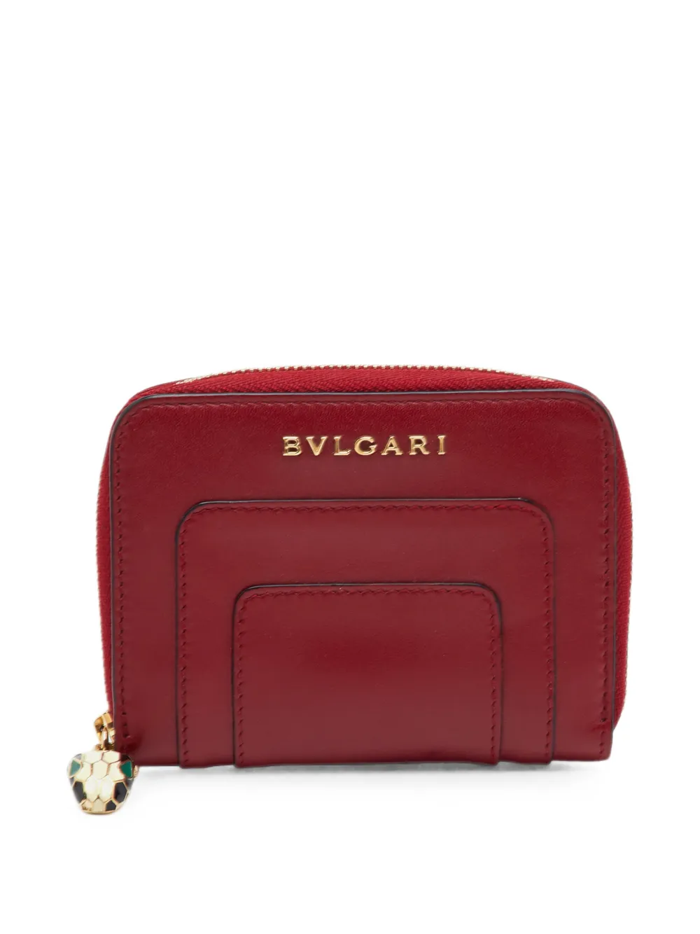 Bvlgari Pre-Owned Serpenti Forever zip-around wallet - Rot