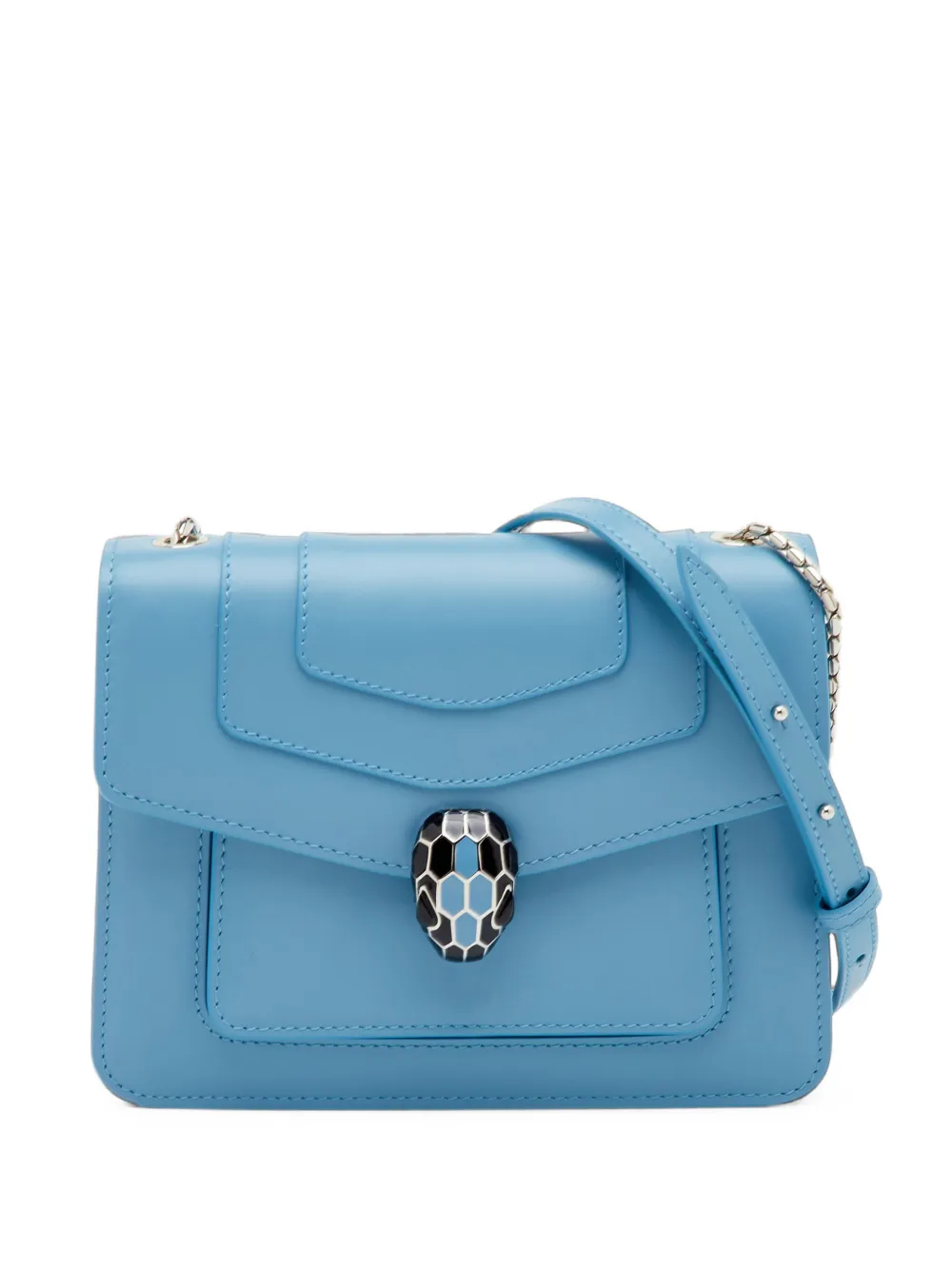 Bvlgari Pre-Owned small Serpenti Forever cross body bag - Blau