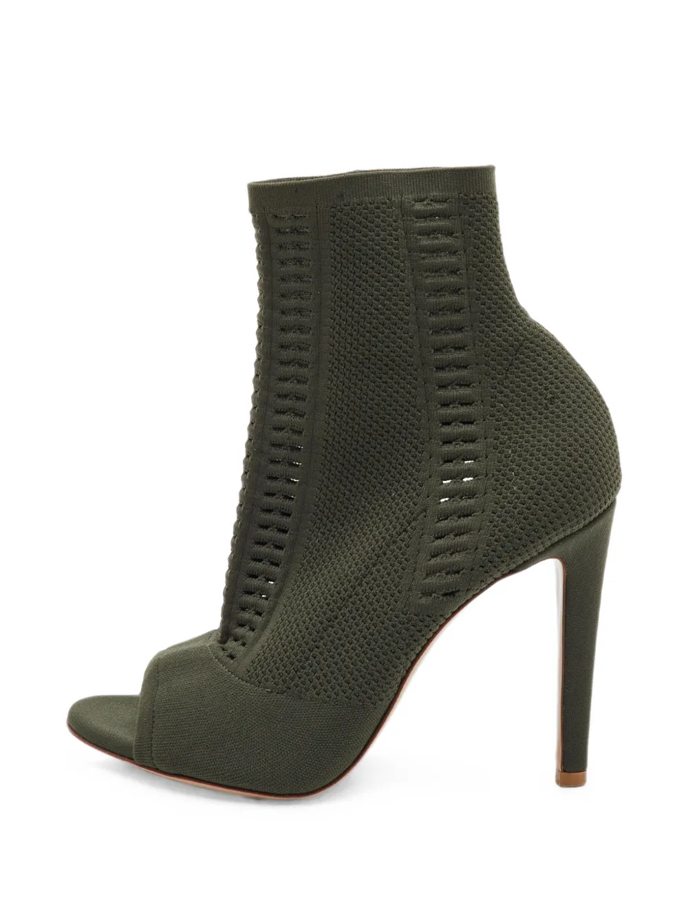 Gianvito Rossi Vires open-toe ankle boots - Grün