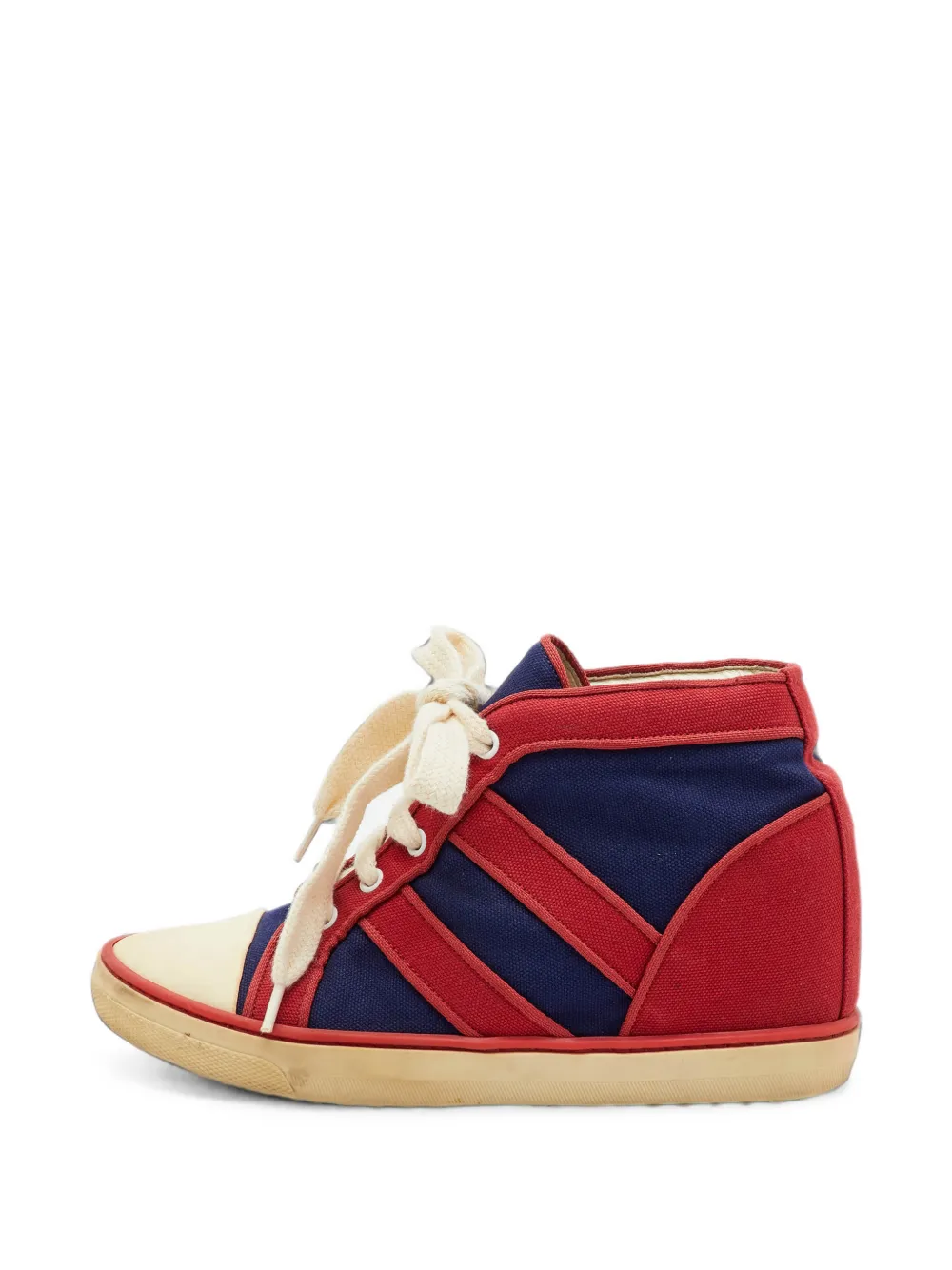 Isabel Marant Vintage Baltimore hidden wedge sneakers - Blau