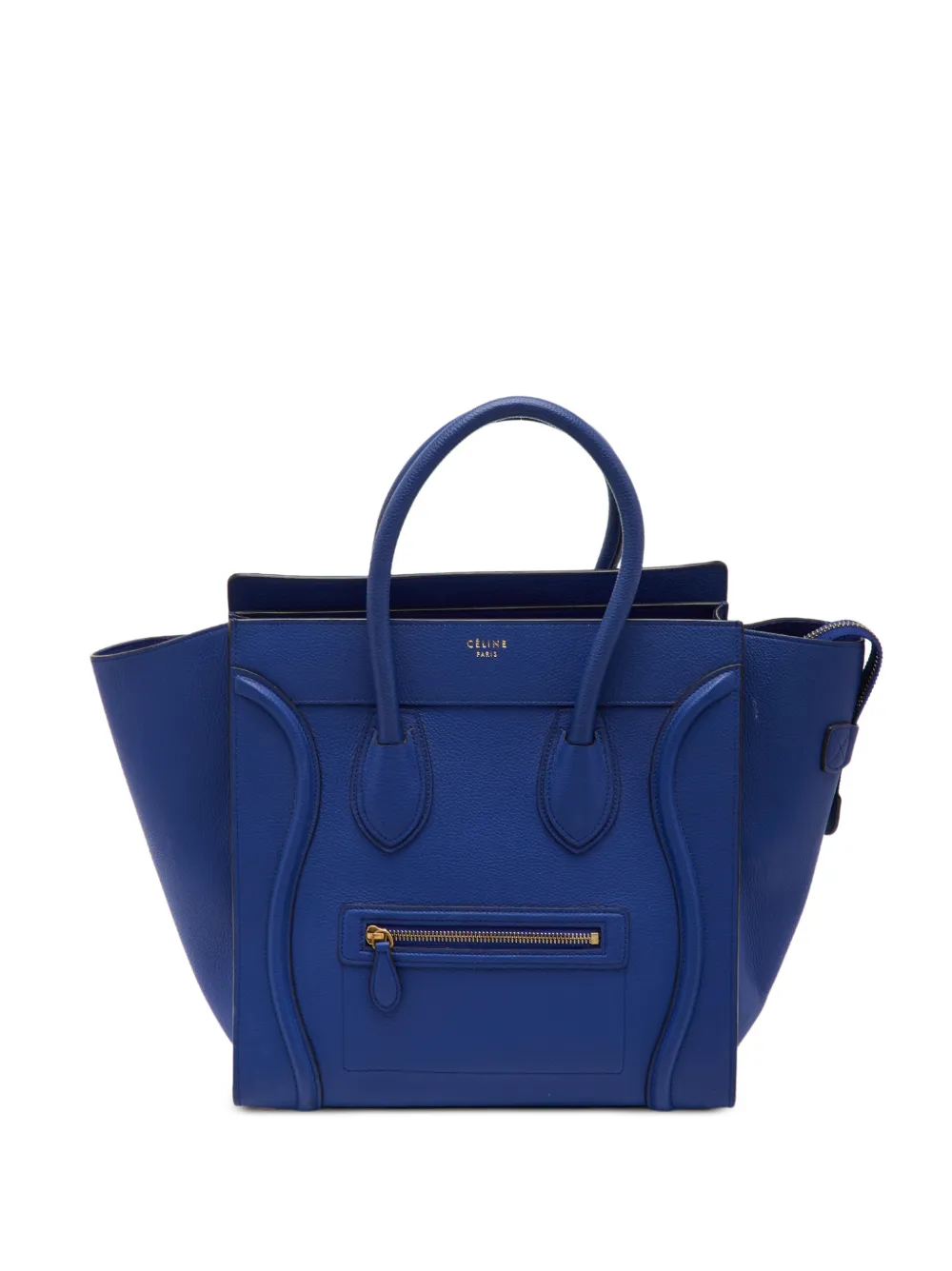 Celine Pre-Owned 2014 mini Luggage tote bag - Blu