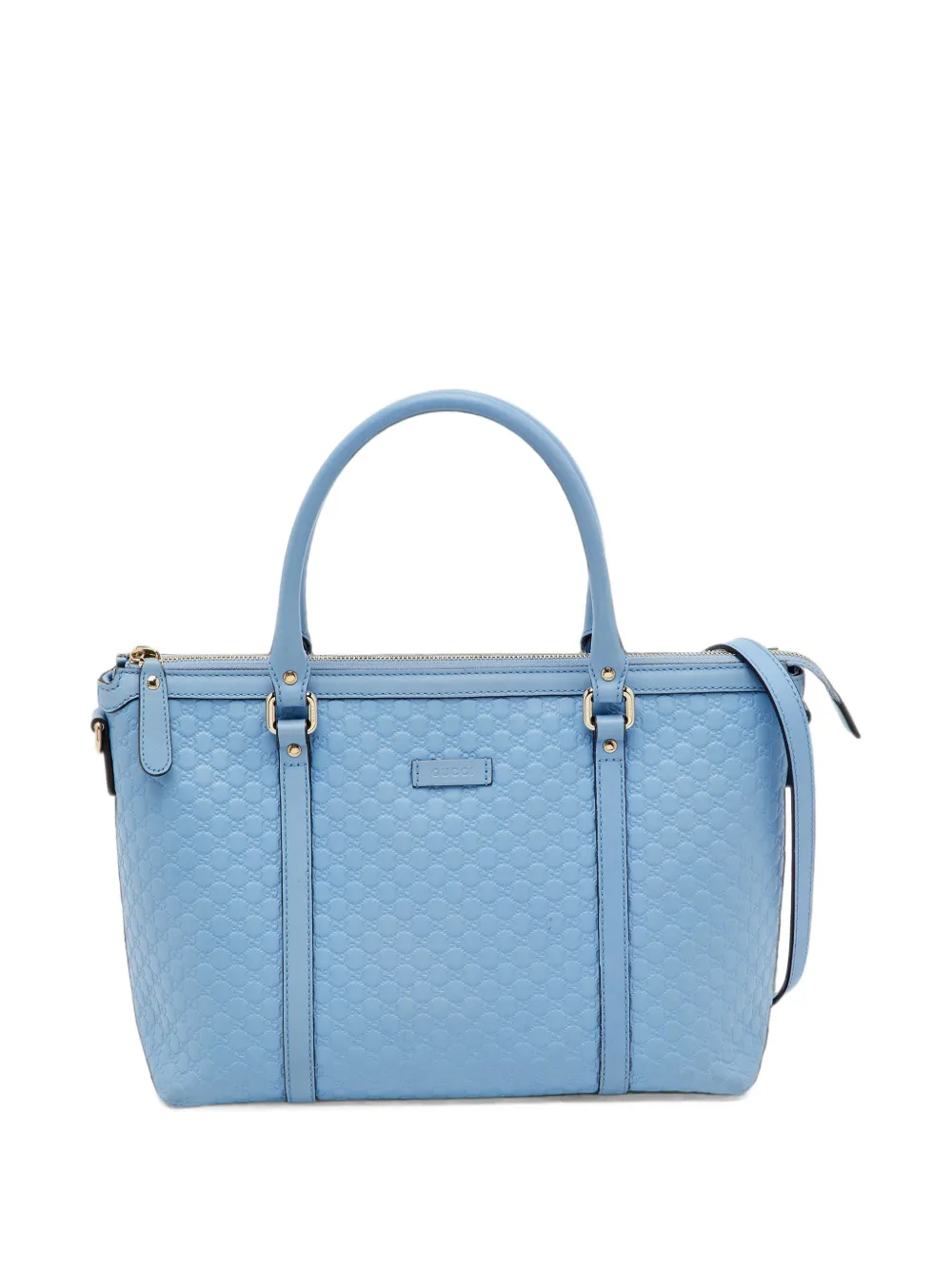 Gucci Pre-Owned sac cabas MicroGuccissima - Bleu Gucci Pre-Owned sac cabas MicroGuccissima - Bleu