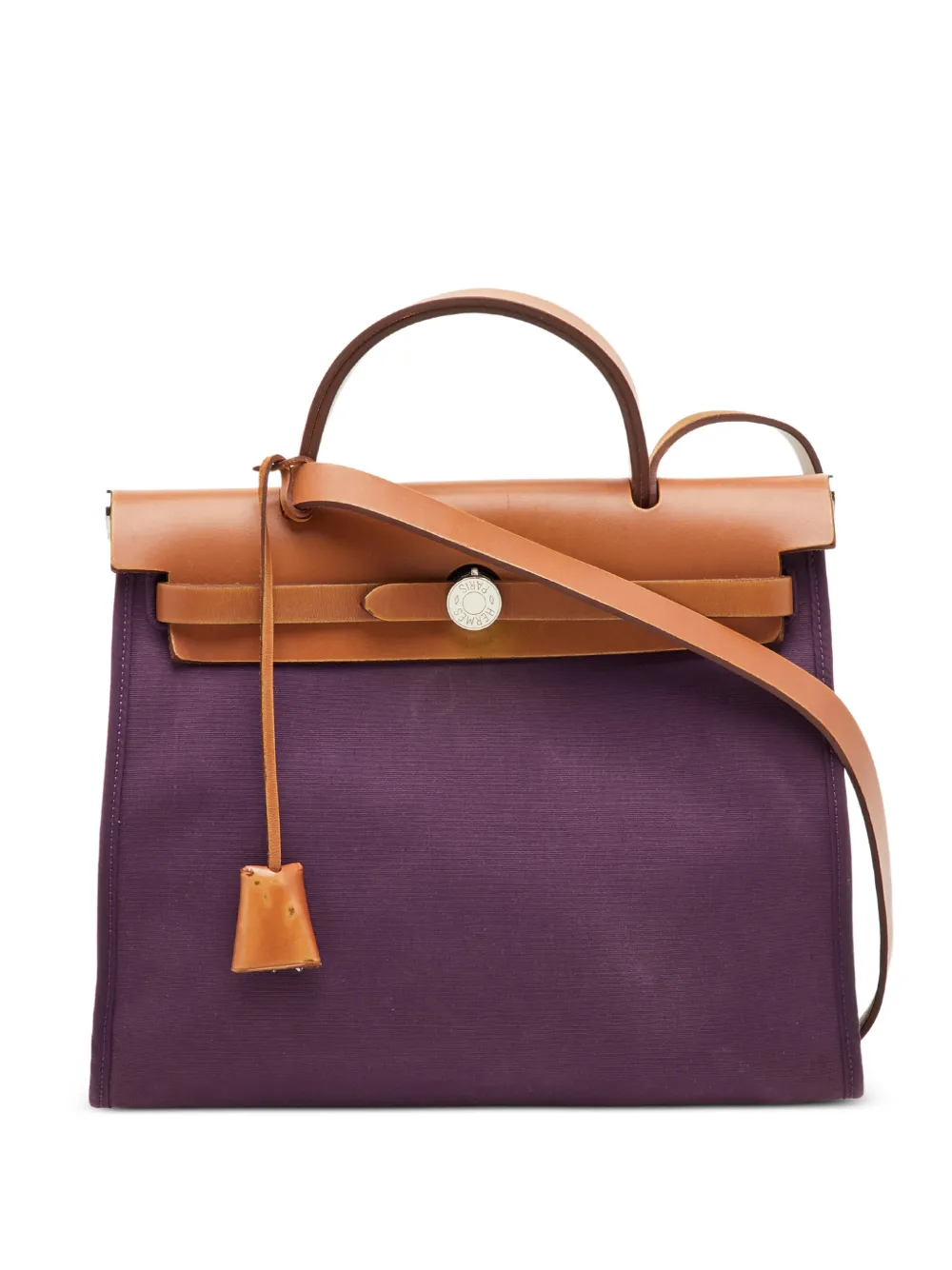 Hermès Pre-Owned 2012 31 Herbag Zip tote bag - Viola