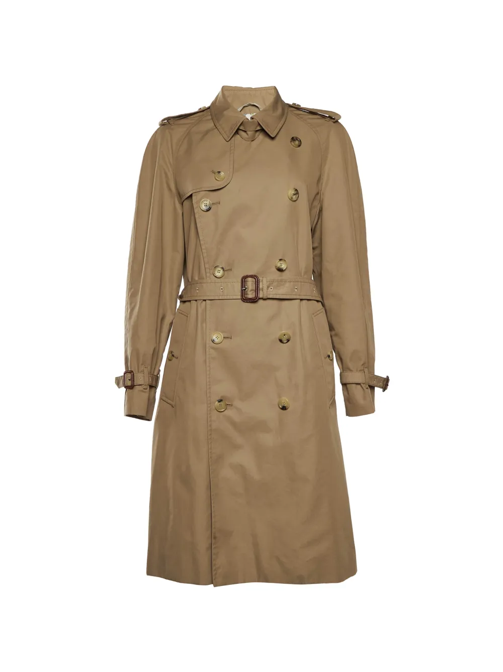 Gucci Pre-Owned Trench doppiopetto anni 2016 - Toni neutri
