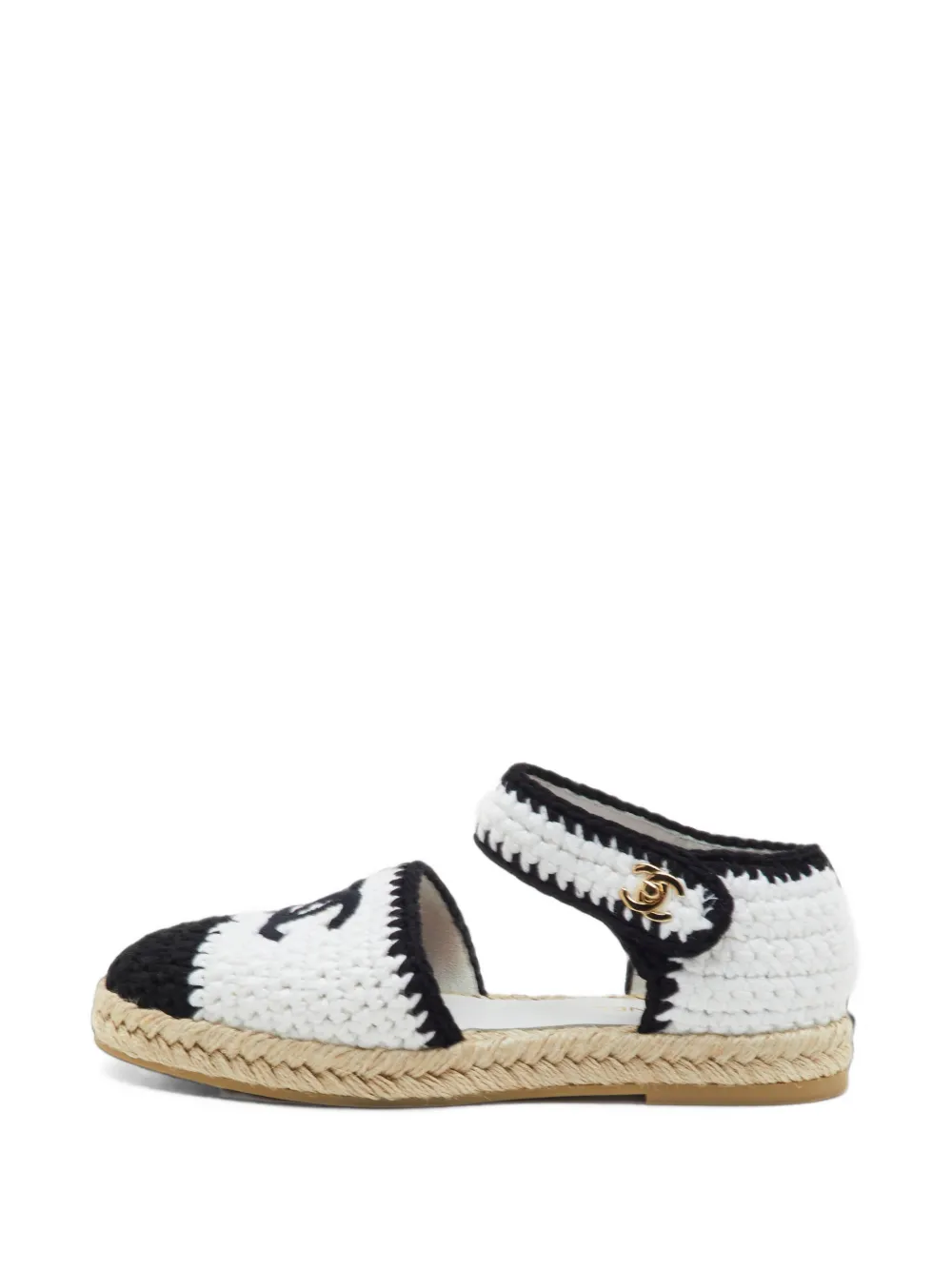 CHANEL Pre-Owned CC-logo espadrilles - Weiß