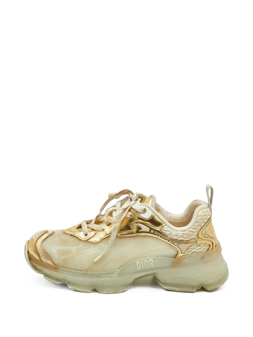 Christian Dior Pre-Owned Vibe low-top sneakers - Nude