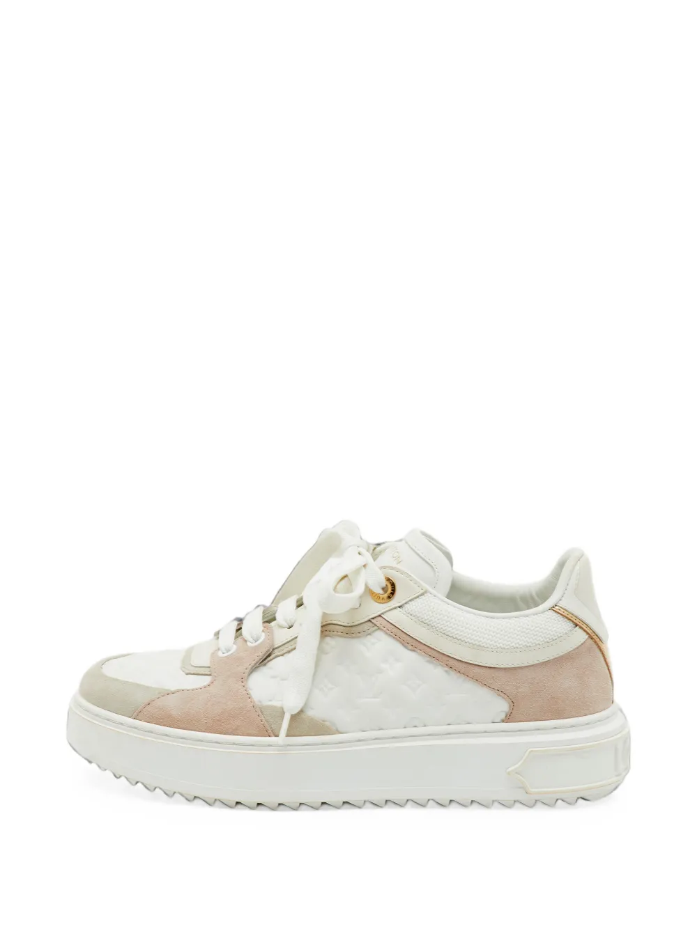 Louis Vuitton Pre-Owned Time Out low-top sneakers - Weiß