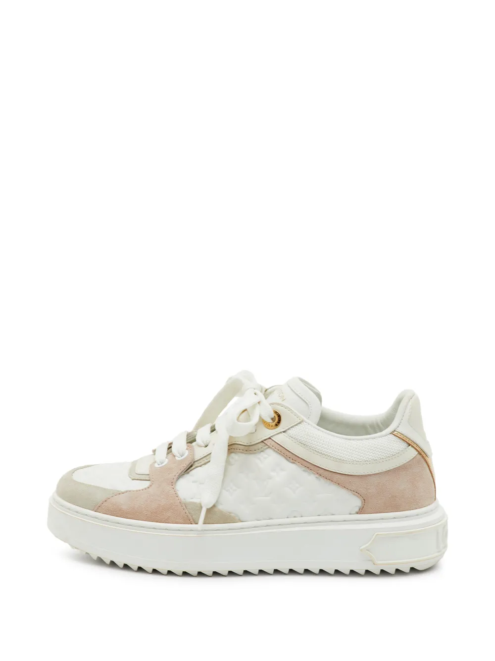 Louis Vuitton Pre-Owned Time Out low-top sneakers - Bianco
