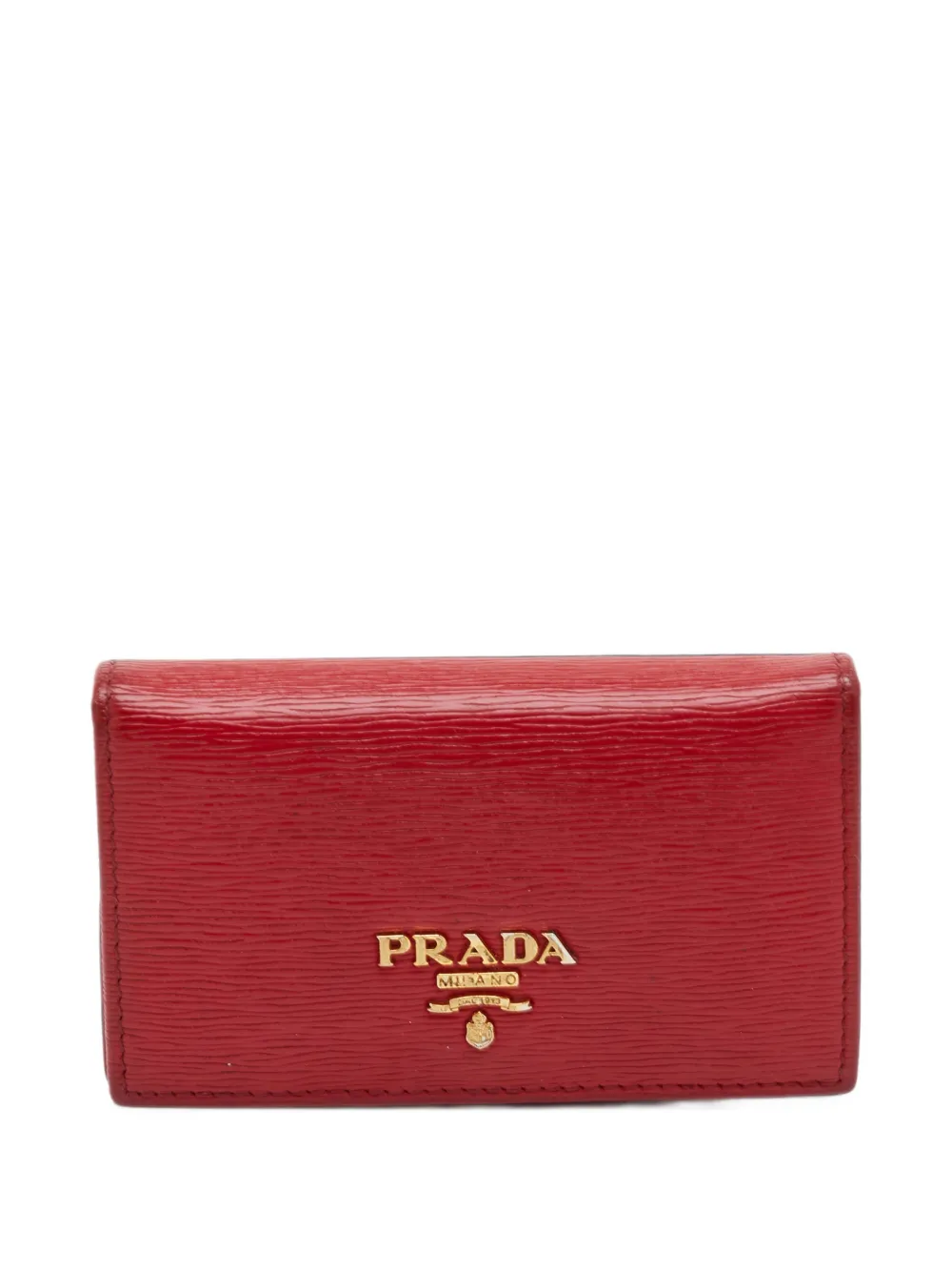 Prada Pre-Owned Portacarte in pelle - Rosso
