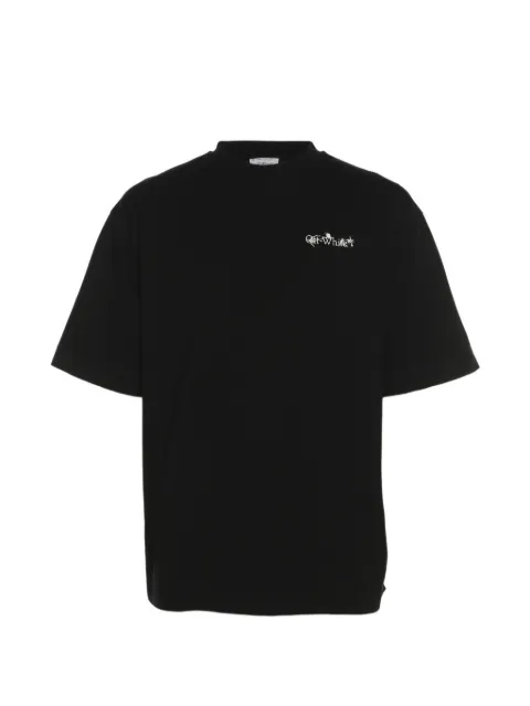 Off-White Pre-Owned logo print jersey T-shirt