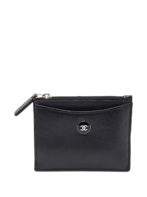 CHANEL Pre-Owned 1997 デニムウォレット | ブルー | FARFETCH JP