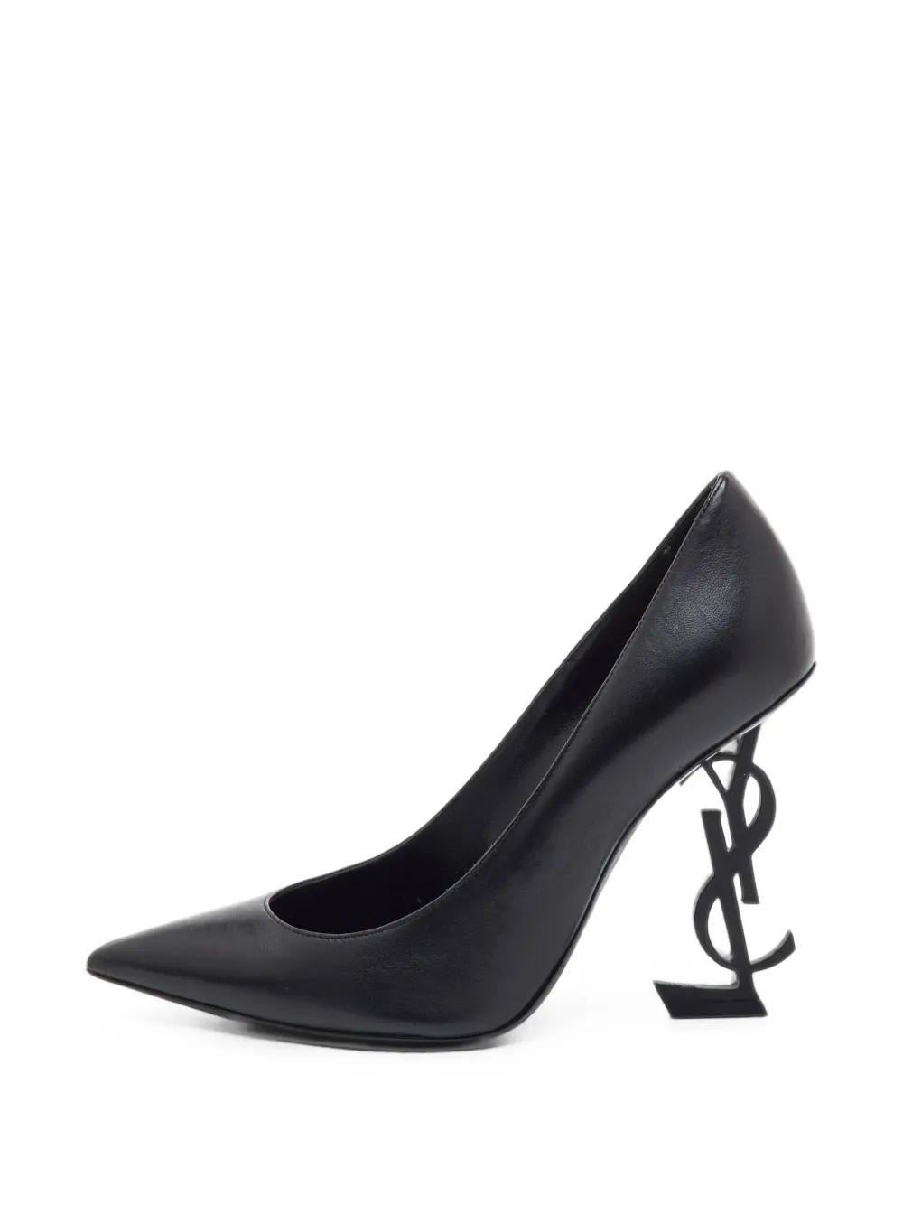 Saint Laurent Pre-Owned Opyum pointed-toe pumps - Schwarz