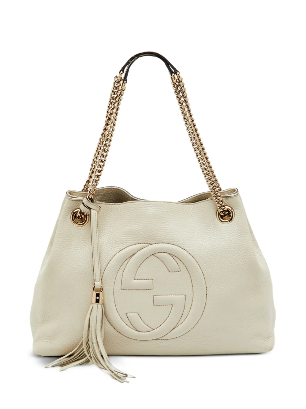 Gucci Pre-Owned Soho interlocking GG shoulder bag - Toni neutri