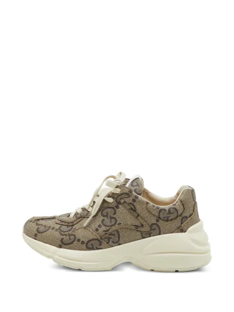 Gucci Pre-Owned Jumbo GG Supreme Rhyton sneakers