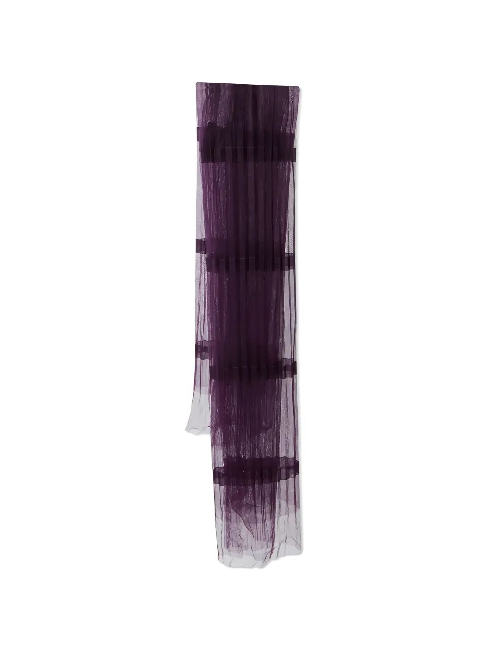 Burberry Pre-Owned Gestreifter Mesh-Schal - Violett