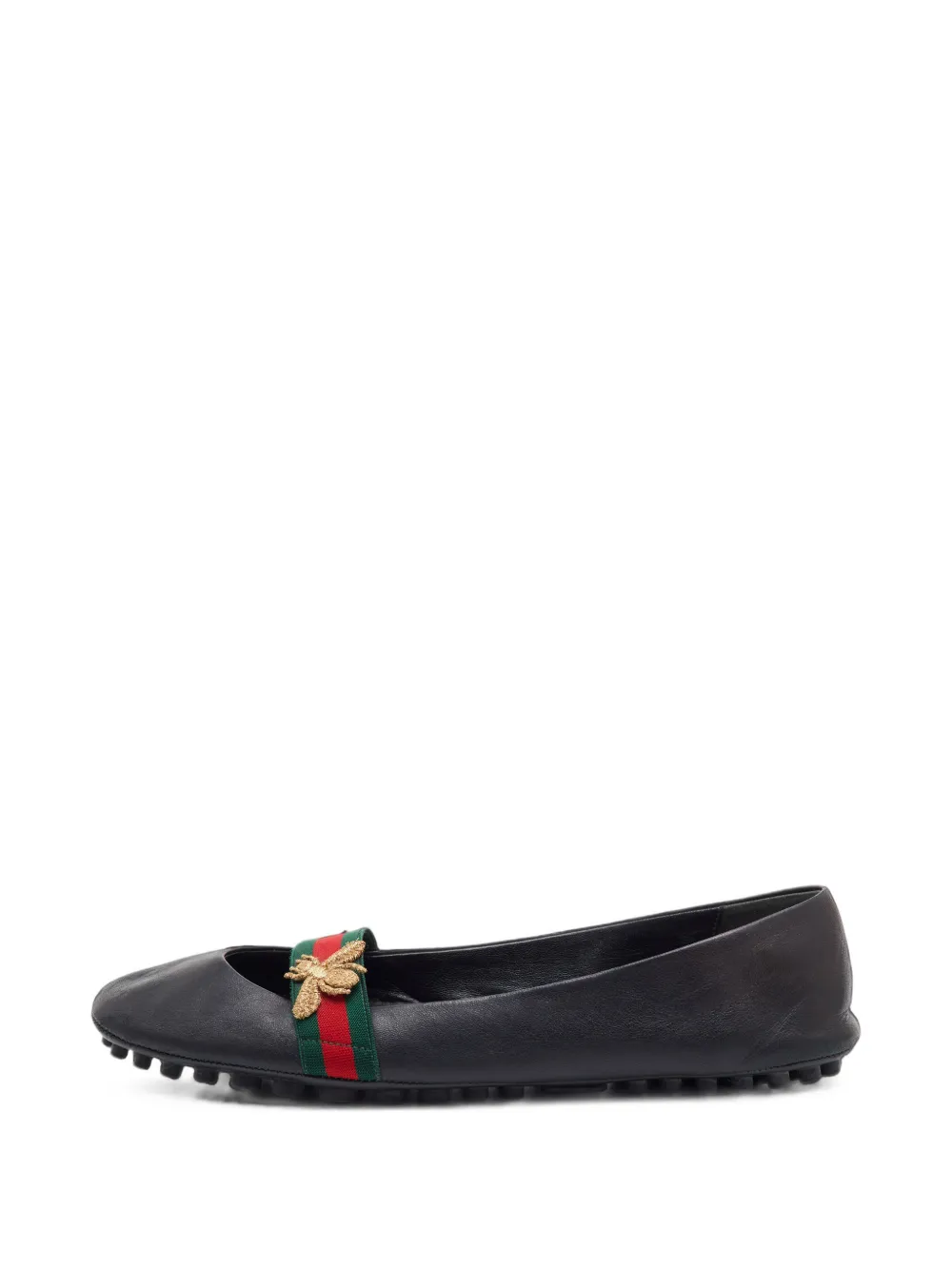 Gucci Pre-Owned Ballerine Bayadere Bee - Nero