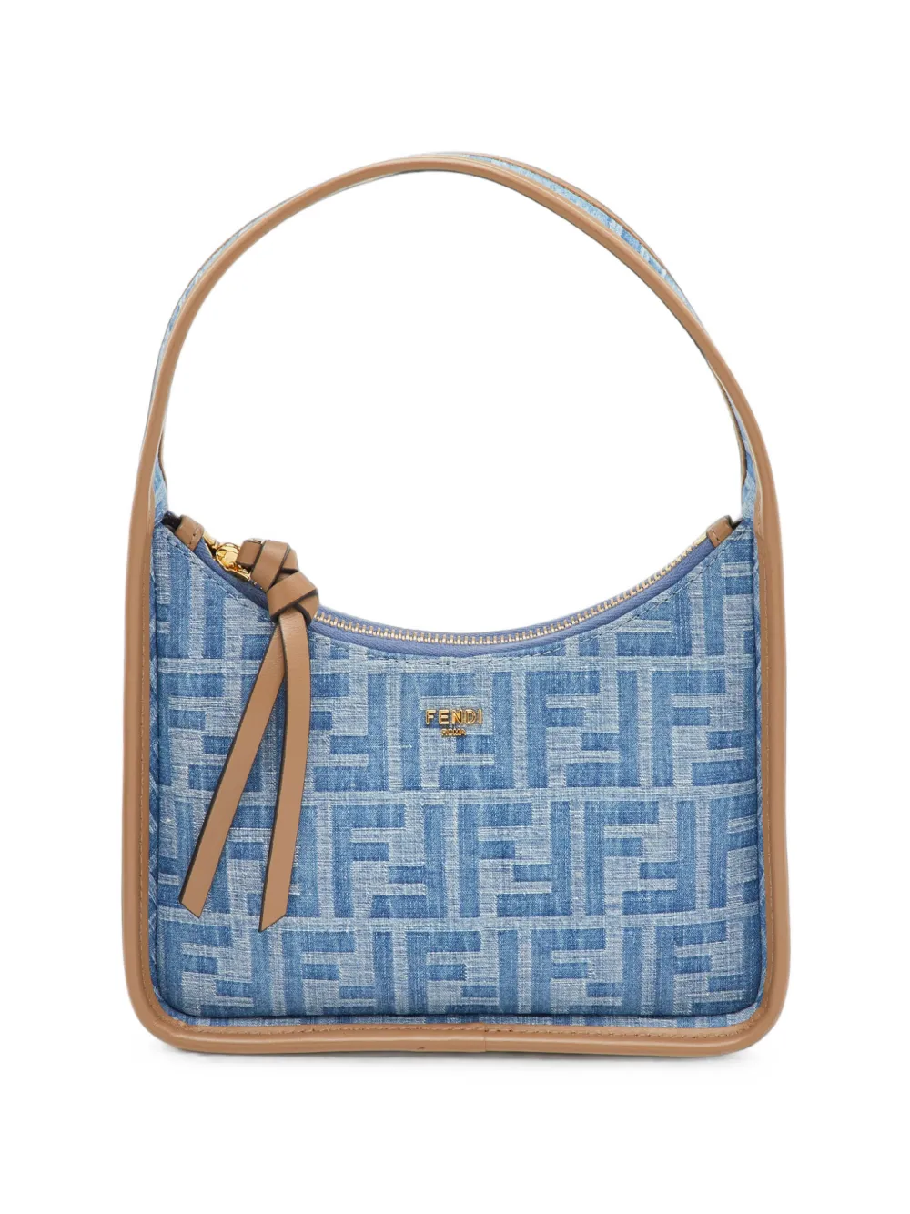 Fendi Pre-Owned 2024 mini Fendessence monogram shoulder bag - Blu