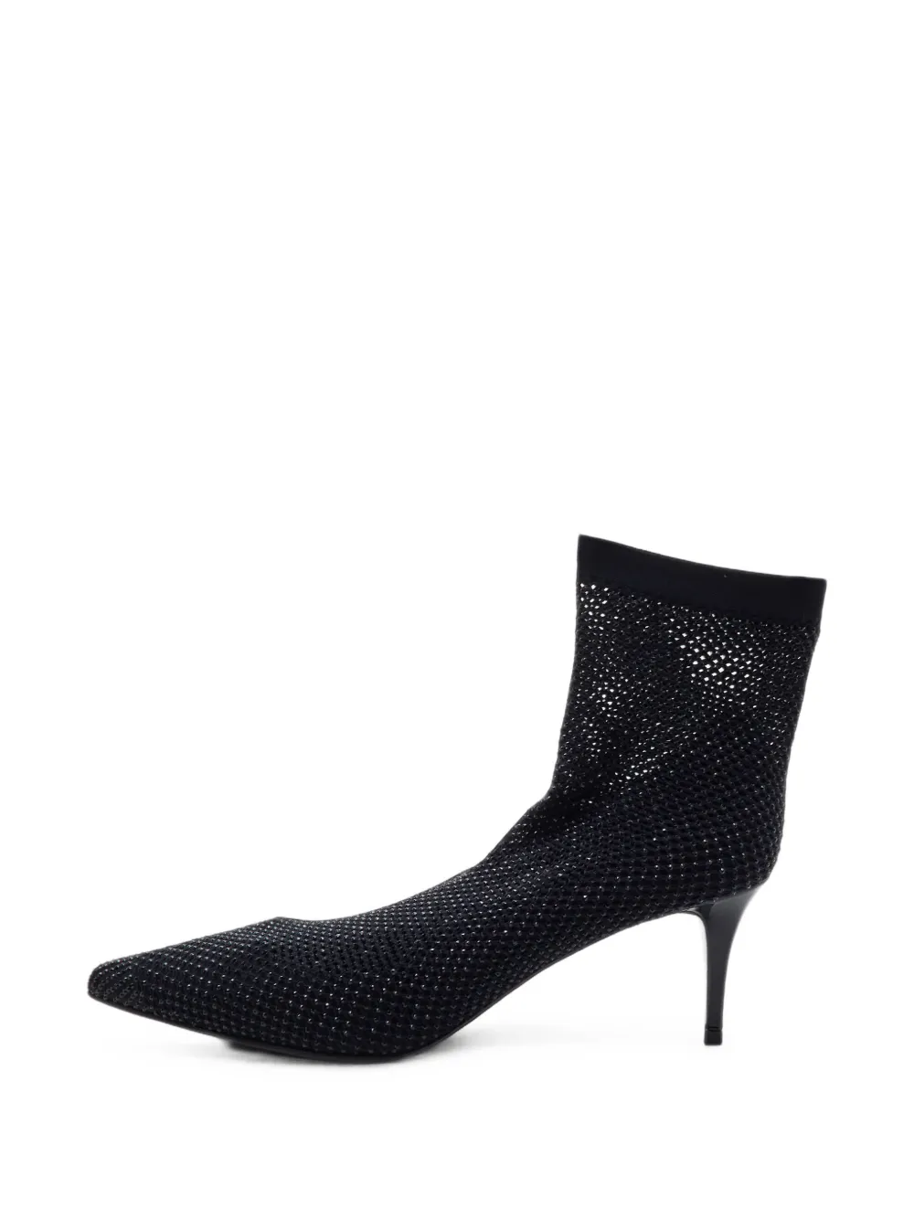 Le Silla Gilda crystal-embellished boots - Schwarz
