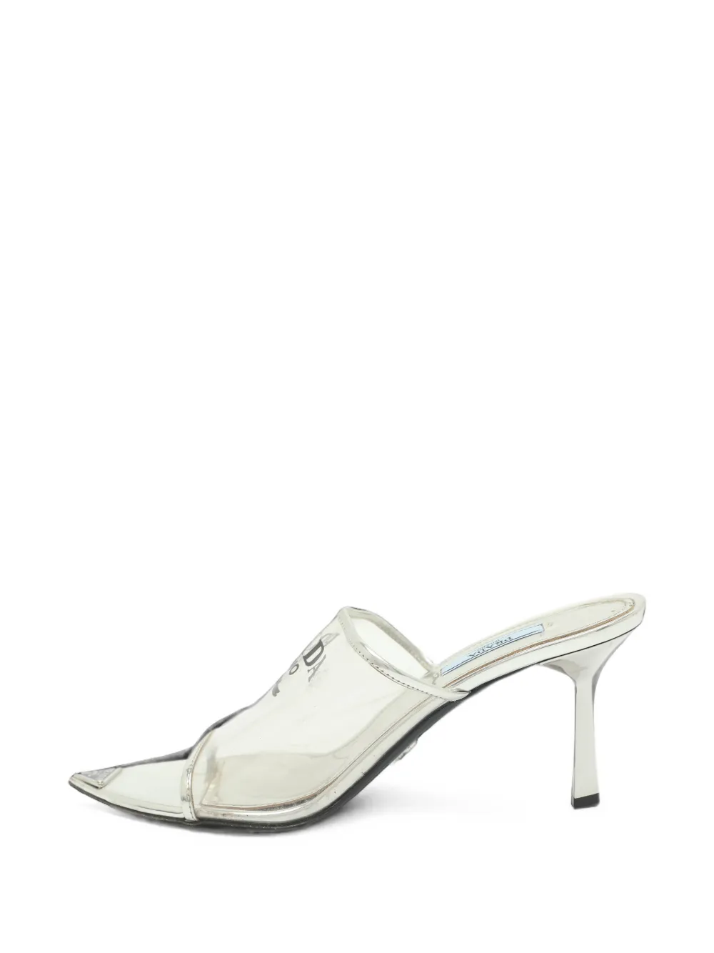 Prada Pre-Owned Sandali a punta aperta - Bianco