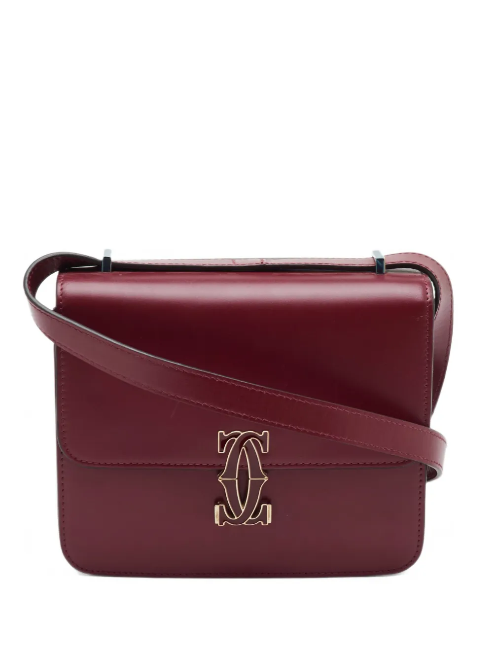 Cartier medium Double C shoulder bag - Rosso