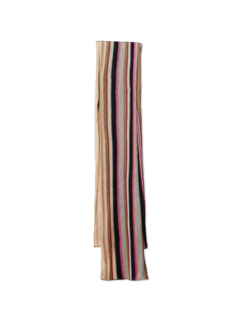 Missoni Pre-Owned mascada tejida con motivo de rayas
