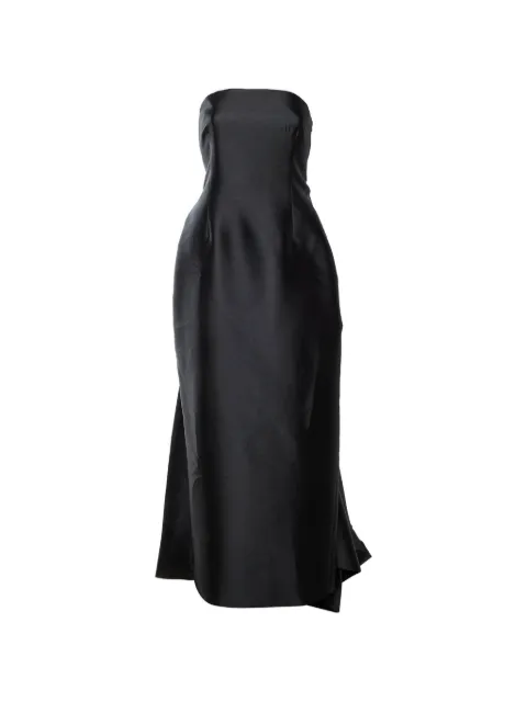 Solace London Imani strapless maxi evening dress