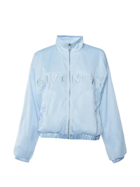 Givenchy Pre-Owned logo-embroidered reversible jacket