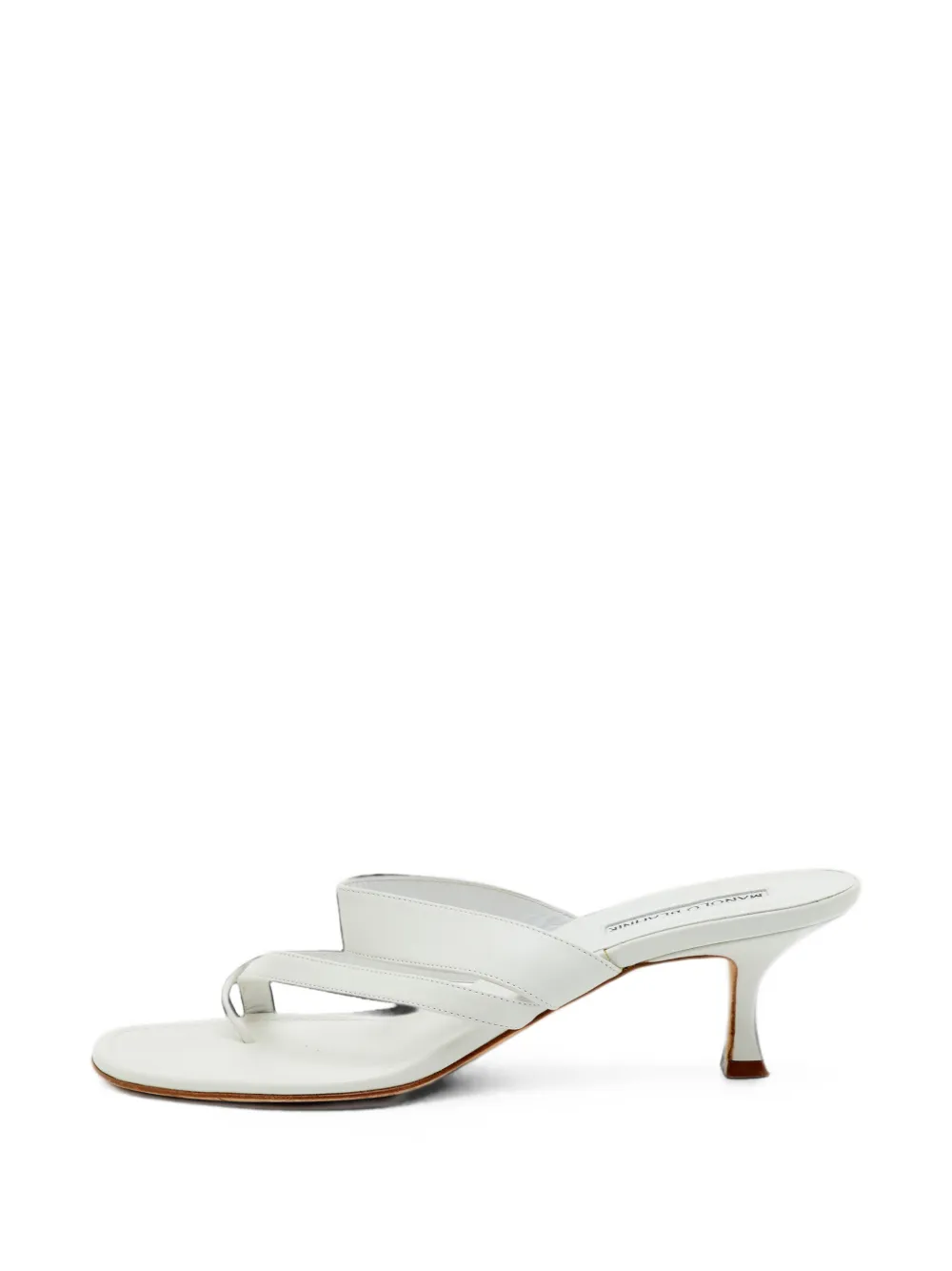 Manolo Blahnik Susa cut-out sandals - Weiß