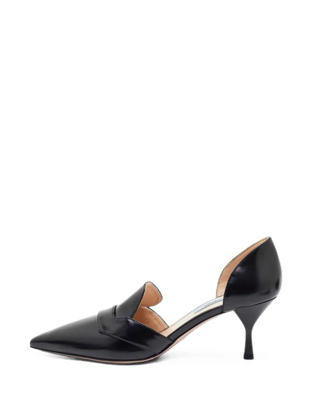 Prada Pre-Owned d'Orsay pointed-toe pumps - Nero