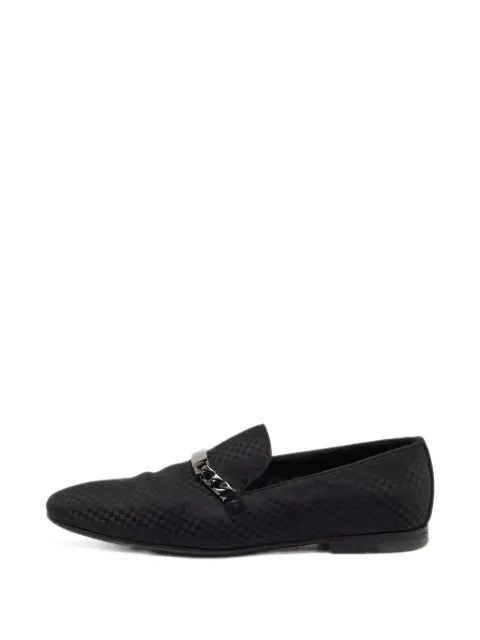 Louis Vuitton Pre-Owned mocasines Damier Chail