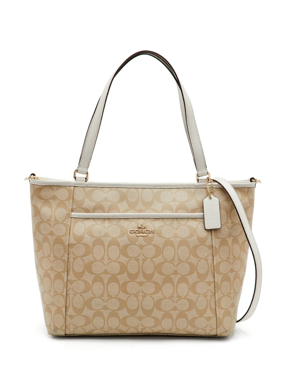Coach Borsa tote Gallery Signature - Toni neutri