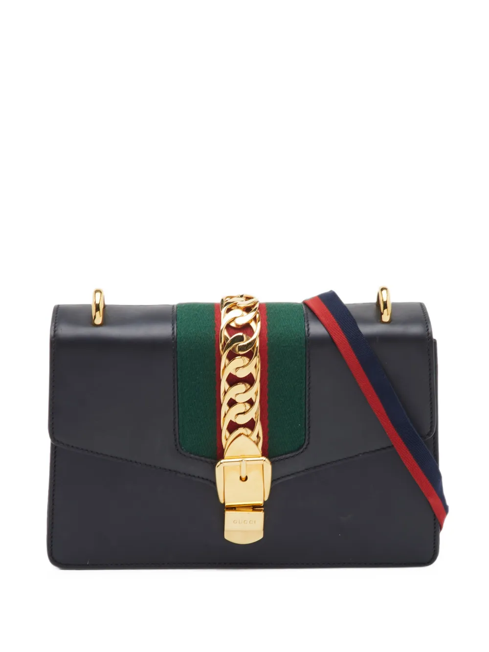 Gucci Pre-Owned small Sylvie Web shoulder bag - Schwarz