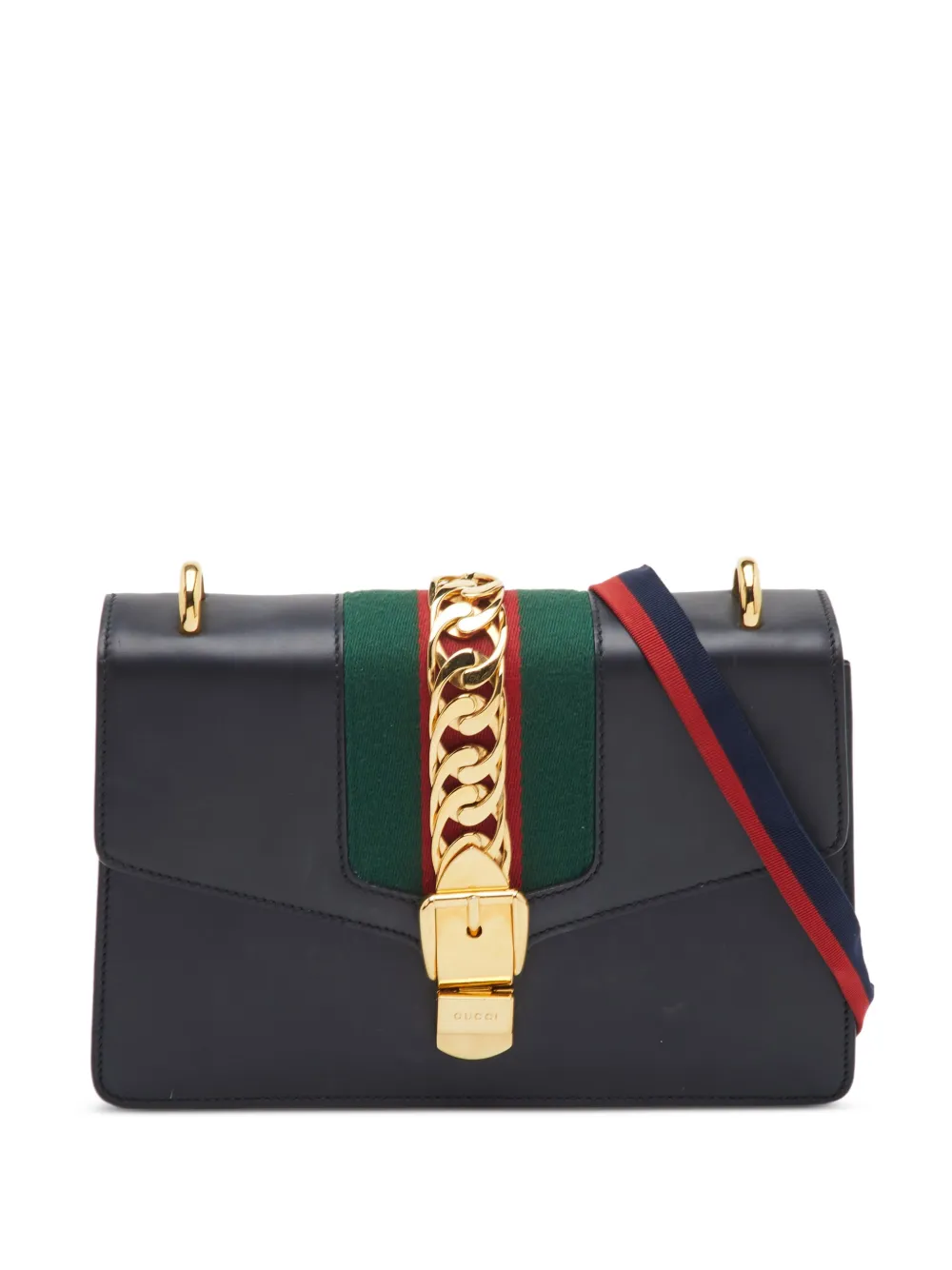 Gucci Pre-Owned small Sylvie Web shoulder bag - Nero
