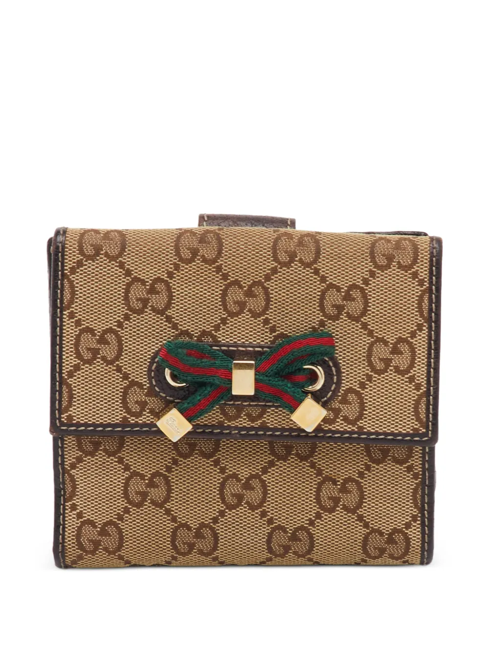 Gucci Pre-Owned Princy GG canvas wallet - Toni neutri