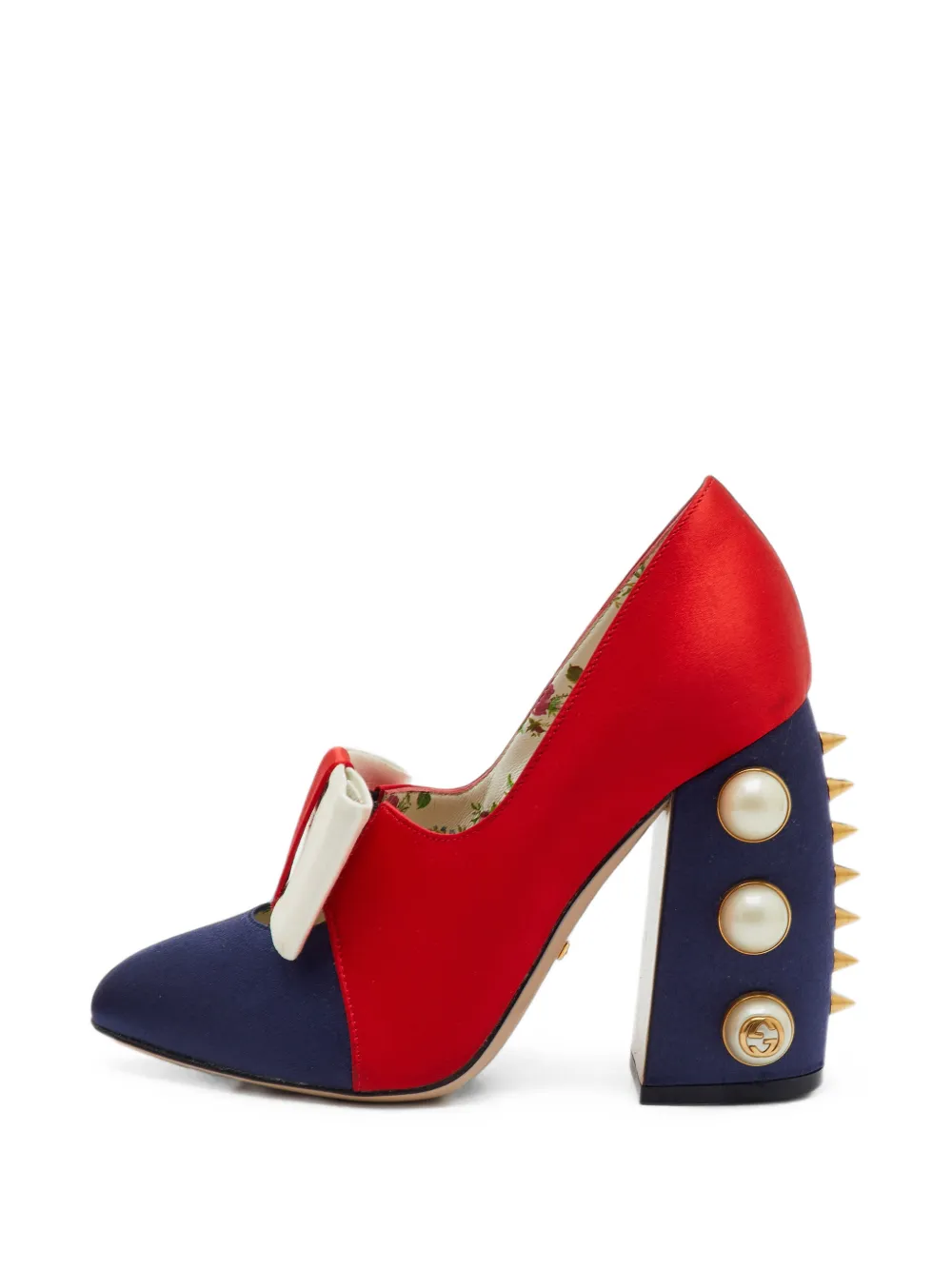 Gucci Pre-Owned Pumps Luna con fiocco - Rosso